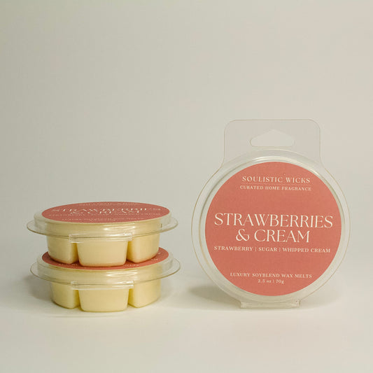 Strawberries & Cream Wax Melt